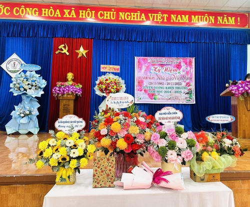 KỶ NIỆM NGÀY NHÀ GIÁO VIỆT NAM 20/11/1982 - 20/11/2025